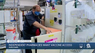 Locally-owned pharmacies in Florida seek access to COVID-19 vaccine