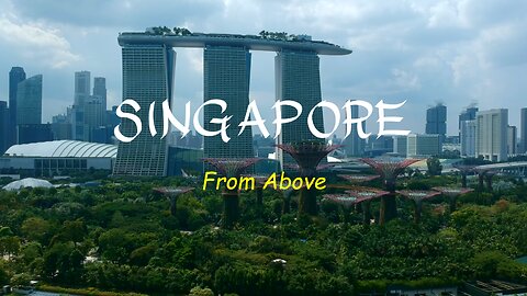 Singapore From Above via DJI Spark 🇸🇬: A Breathtaking Aerial Tour of the Lion City