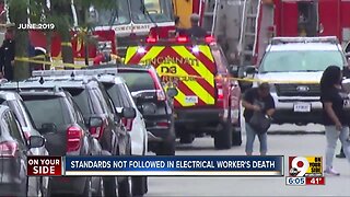 Report: City wasn't following proper standards when electrical worker was killed