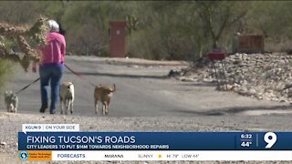 Tucson sets aside additional $14 million for residential road repair