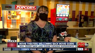 Movie Theaters welcoming back movie goers in Kern County