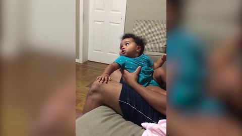 Baby Girl Stops Crying When The Theme Song Of Law And Order Comes On