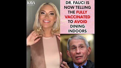 Dr. Fauci Is Now Telling The Fully Vaccinated To Avoid Dining Indoors