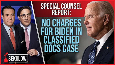 Special Counsel Report: No Charges for Biden in Classified Docs Case