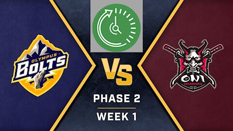 SMITE Pro League Phase 2 Week 1 Olympus Bolts Vs Oni Warriors (Just the Action)