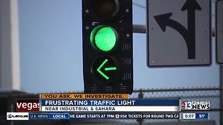 Limo driver sends video of long traffic light to NDOT