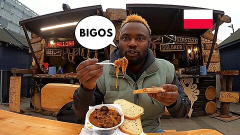 Traditional Polish Street Food You Can Smell From Miles Away!! BIGOS 🇵🇱
