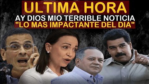 🔴SUCEDIO HOY! URGENTE HACE UNAS HORAS! LO MAS IMPACTANTE DE HOY MARTES - NOTICIAS VENEZUELA HOY
