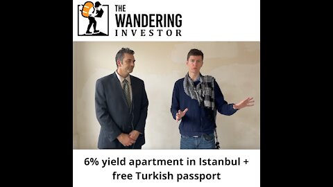 6% rental yields + free passport in Istanbul