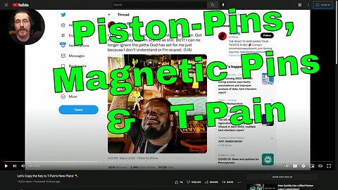 101: Piston-Pins, Magnetic Pins & T-Pain