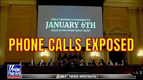 January 6th Committee Calls EXPOSED