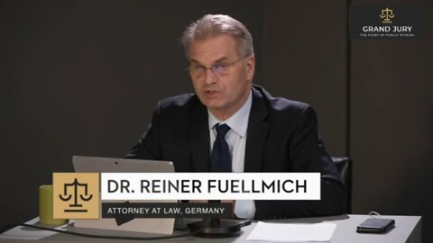 Grand Jury - 05/02/2022 - Jour 1 - Le mot de la fin de session du Dr. Reiner Fuellmich, avocat, Allemagne - #2