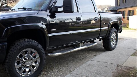 Stuffing 35's/ten spoke Denali's under my stock height LBZ Duramax