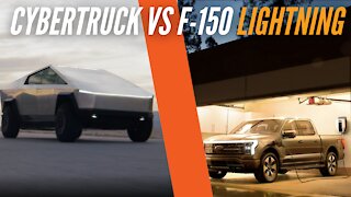 Tesla CyberTruck Vs Ford F-150 Lightning