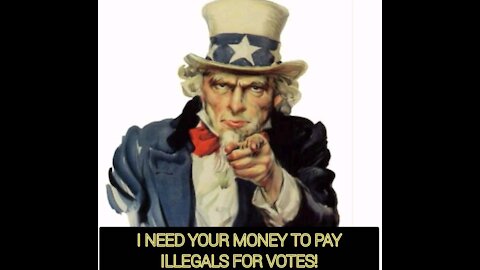 I WANT ALL YOUR WEALTH AMERCA!