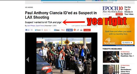LAX Shooting False Flag Drill Confirmed 3 Weeks Ago! - ReviewManify - Redsilverj - 2013