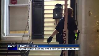 Police investigate shooting during home invasion in Garden City