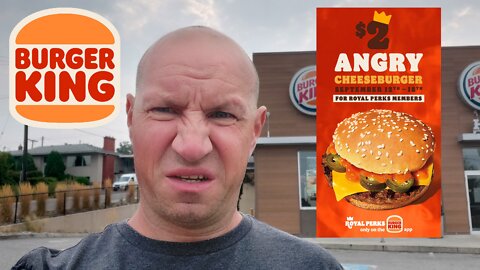 Burger King's New Angry Cheeseburger!