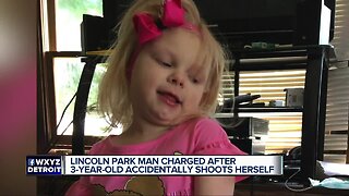 Lincoln Park man charged after 3-year-old accidentally shoots herself