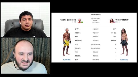 Barcelos vs Henry - UFC 270 Fight Preview