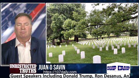 🦅 Jul 17 2022 - Juan O Savin w/ AMP > Live From Gettysburg Battlefield Memorial