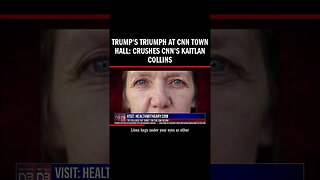 Trump's Triumph at CNN Town Hall: Crushes CNN's Kaitlan Collins