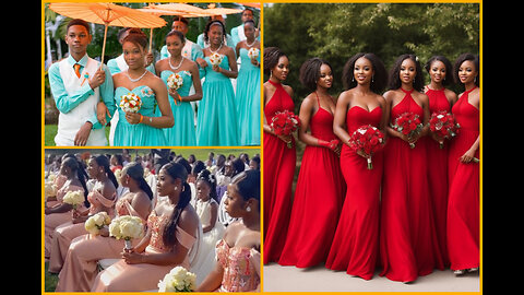 Bridesmaids dresses for ladies 2024