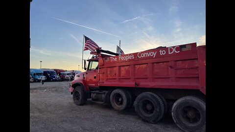 General Flynn Speaks With Convoy