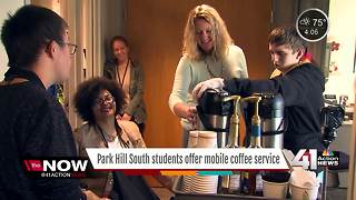 Coffee cart service teaches students life skills