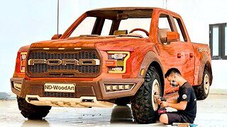 Building Ford F150 Raptor 2023 For My Father ( Real Sound )