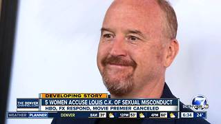 Five women accuse Louis C.K. of sexual misconduct