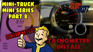 Mini Truck (SE01 EP08) radioactive!? Glowshift 3 cyl Tachometer install, Smartgeiger , HiJet