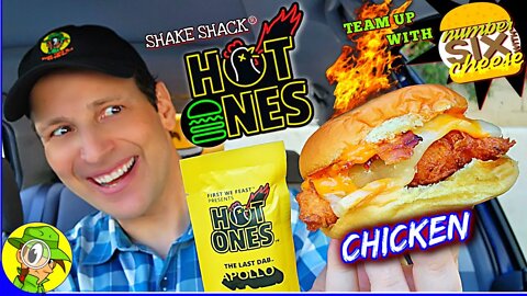 Shake Shack® HOT ONES™ CHICKEN SANDWICH Review 🔥🐔 with Number Six With Cheese 🧀 Peep THIS Out! 🕵️‍♂️