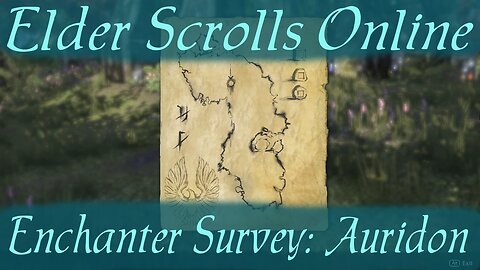 Enchanter Survey: Auridon [Elder Scrolls Online]