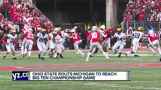 Harbaugh, Michigan players react following loss to Ohio State