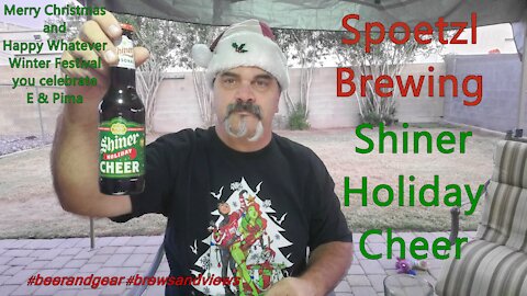 Spotzel Brewing Shiner Holiday Cheer Peach and Pecan Ale 4.0/5