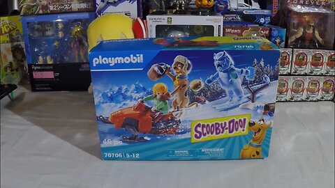 Scooby-doo Playmobil Snow Ghost playset unboxing and assembly