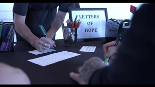 Cleveland Hope Exchange leaving letters around Cleveland for anyone who needs some hope