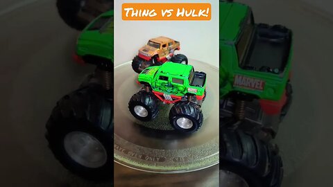 Thing vs Hulk Monster Trucks!