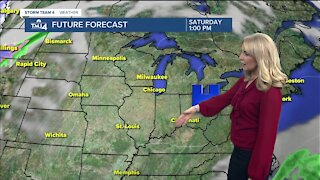 Sunshine and a warm up this weekend