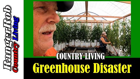 Greenhouse Hydroponics Tomato Plant Disaster & Fire Danger