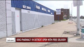 King Pharmacy in Detroit open with free delivery