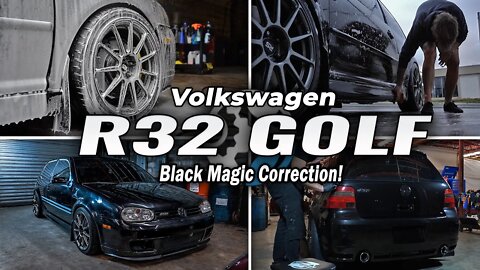 Volkswagen R32 Golf | Black Magic Pearl Correction & Coating | Complete Paint REVIVAL | Just wow...