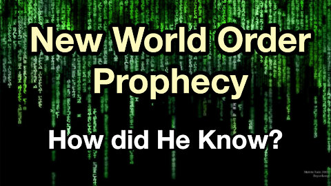 Matrix Screenwriter: "My Screenplay Prophesized the New World Order Agenda" w/Thomas Althouse