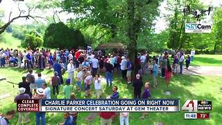 Charlie Parker Celebration going on right now