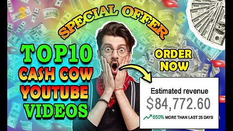 I will create cash cow videos, youtube automation content creator