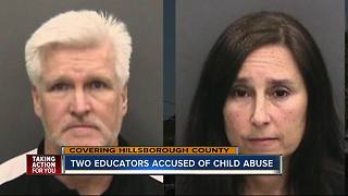 Middle school principal, high school teacher arrested for alleged child abuse