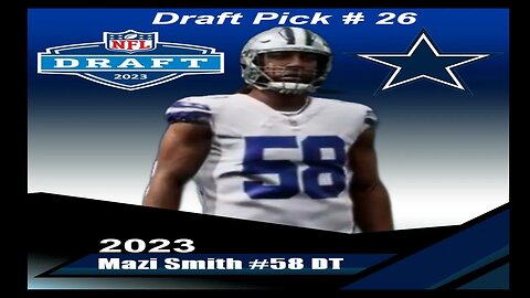 Madden 23 Mazi Smith NFL Draft 23 Creation