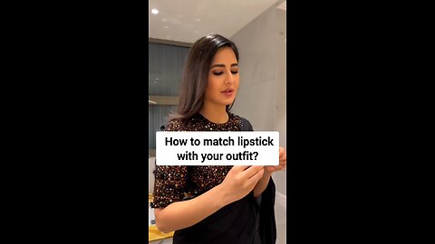 How to match Lipstick with your outfit