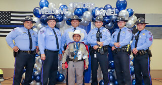 Boy with Terminal Cancer Becomes Honorary Officer Thanks to Texas Agencies